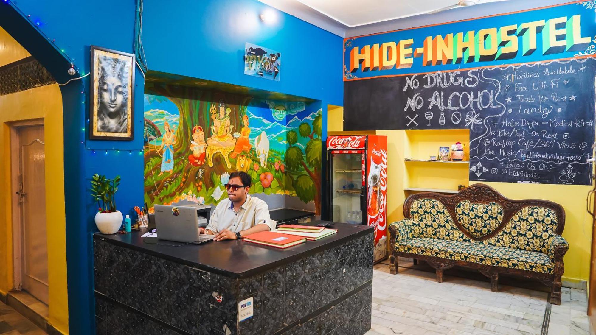 Hide-In Pushkar Hostel Exterior foto